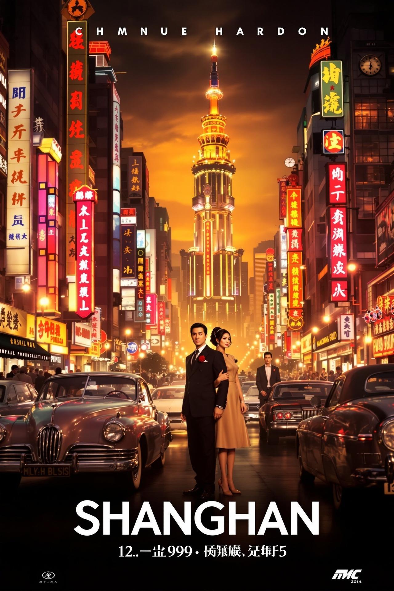 繁花(2023) 剧情影视海报 - 导演王家卫 - 玉米影视